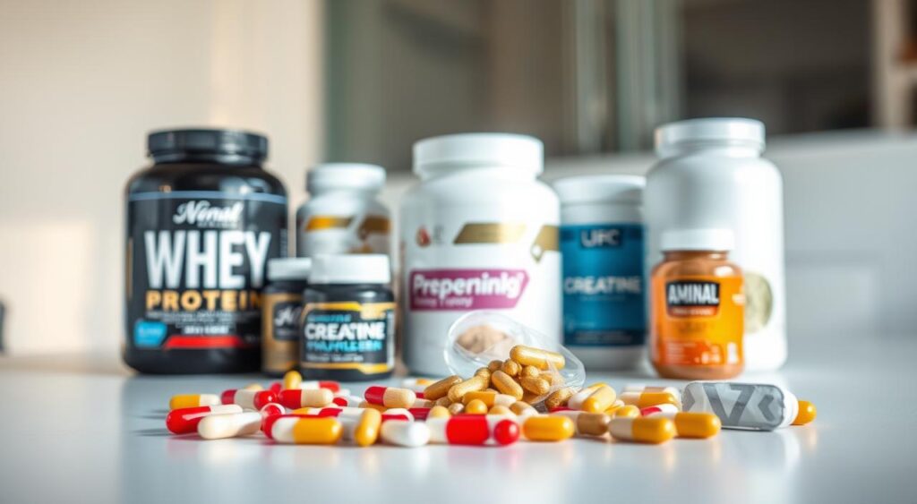 suplementos para ganhar massa muscular